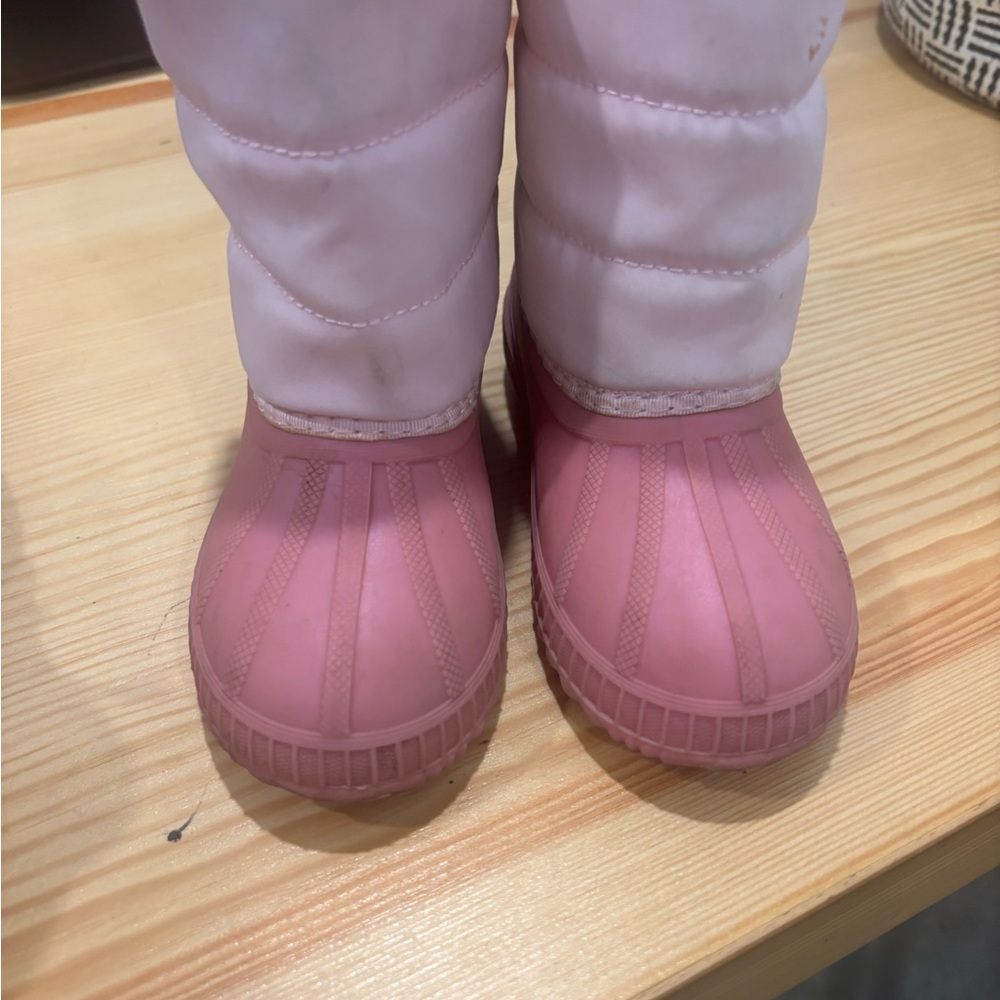 Old Navy Pink Kids Rain & Snow Boots